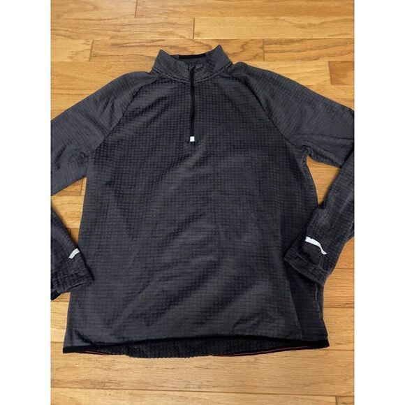 Champion Mens large Quarter-Zip Long Sleeve high neck Performance Shirt - Picture 1 of 9